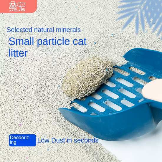 Low Dust Bentonite Cat Litter Broken Cat Litter/ Round Cat Litter/Stripe Cat Litter/ Broken Fine Cat Litter